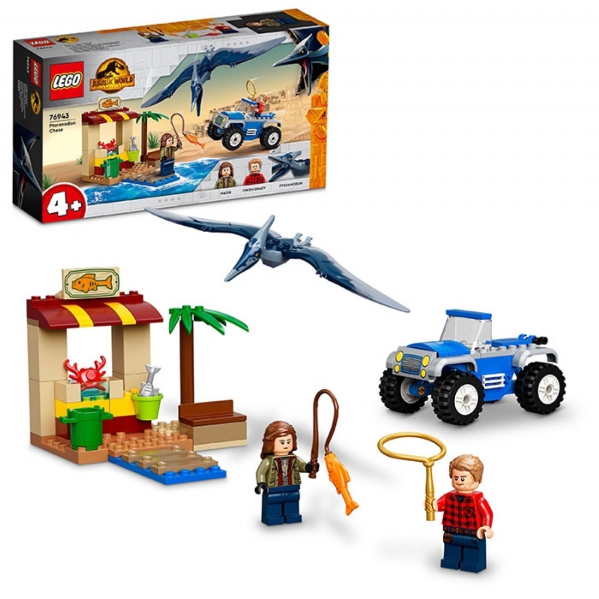 Ana Sayfa Eğitici Oyuncaklar Lego Lego Jurassic World Pteranodon Takibi 76943 