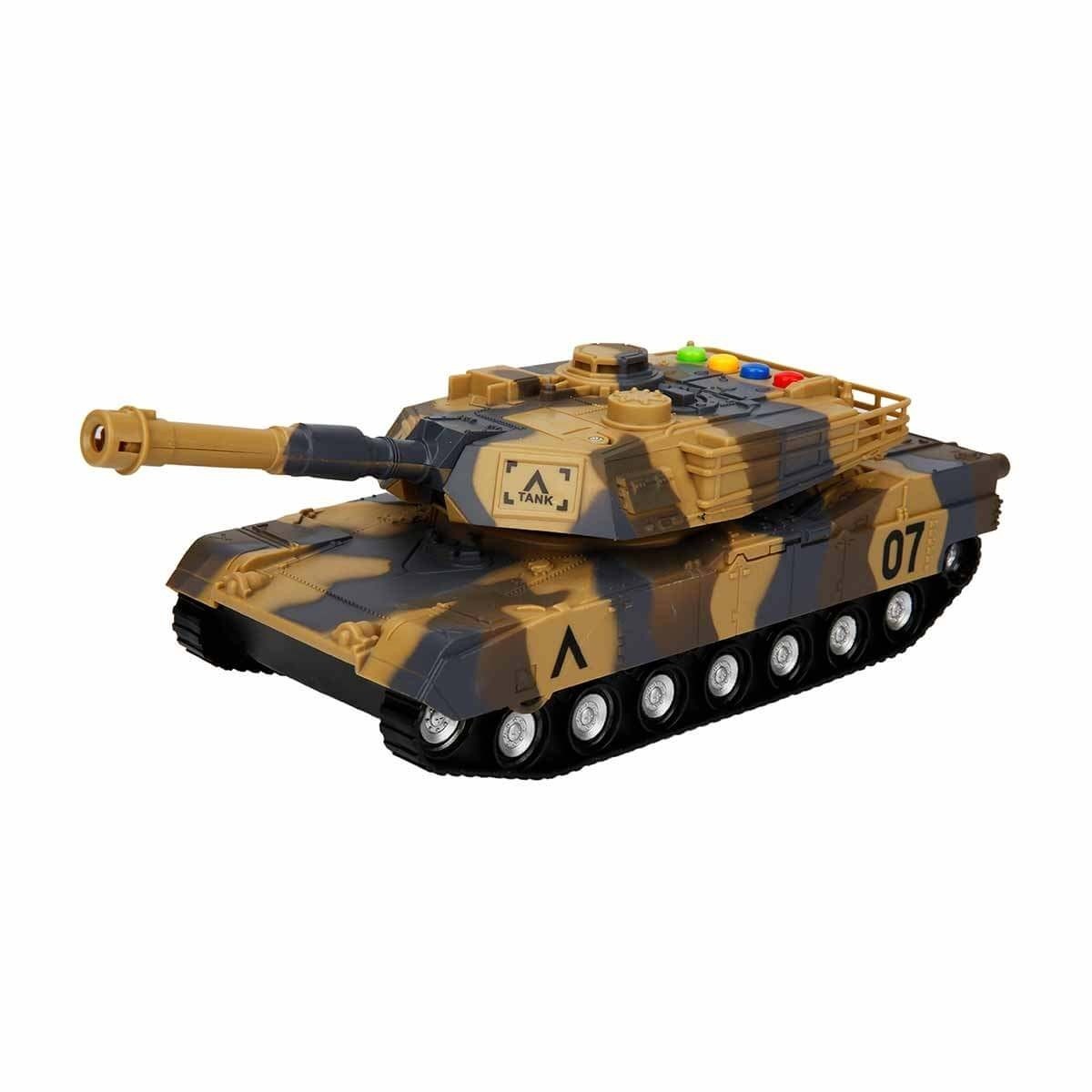 Hero Combat Sesli ve Işıklı Askeri Tank 27 cm S00002707 Asker ve