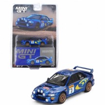 Mini GT 1/64 Subaru Impreza WRC98 1998 Rally Monte MGT00975-BL