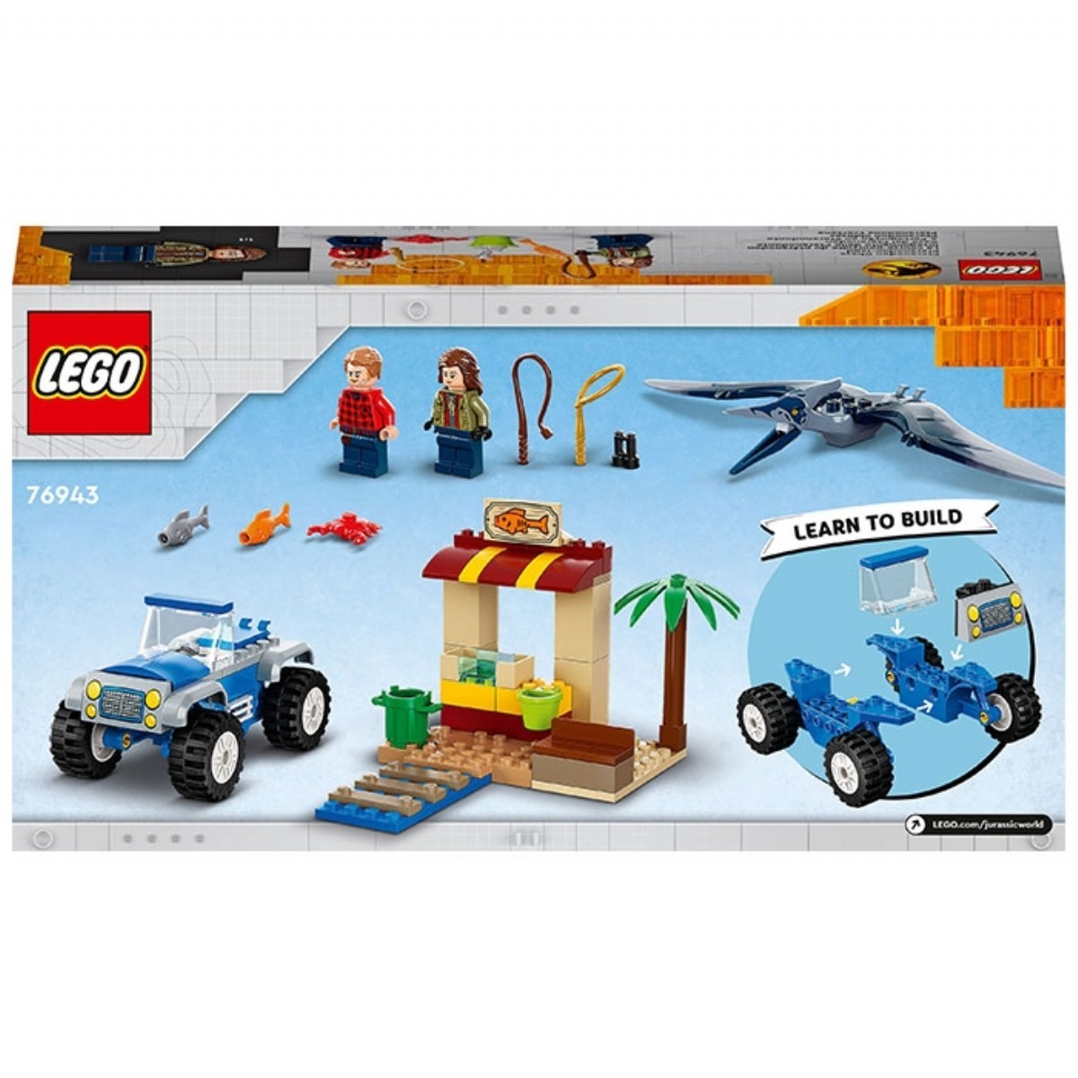 Lego Jurassic World Pteranodon Takibi 76943 Lego Eğitici Oyuncaklar Toolstoy 