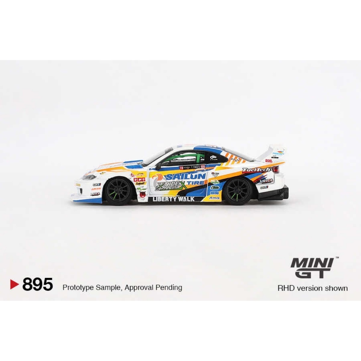 Mini GT 1/64 Nissan LB-Super Silhouette S15 SILVIA #555 2023