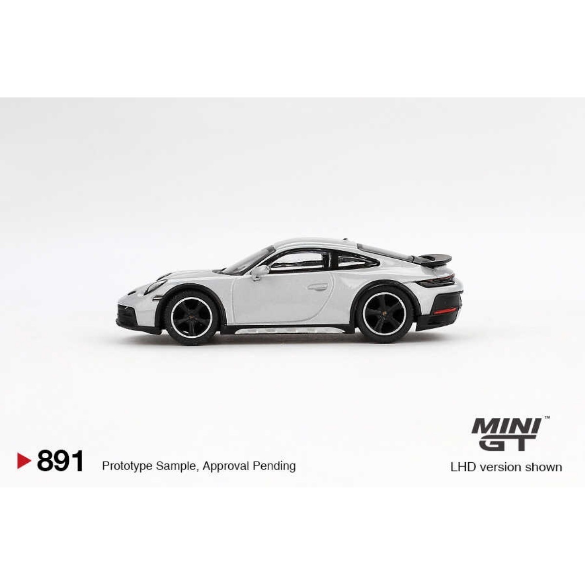 Mini GT 1/64 Porsche 911 Dakar Ice Gray Metallic | 1/64 | Model