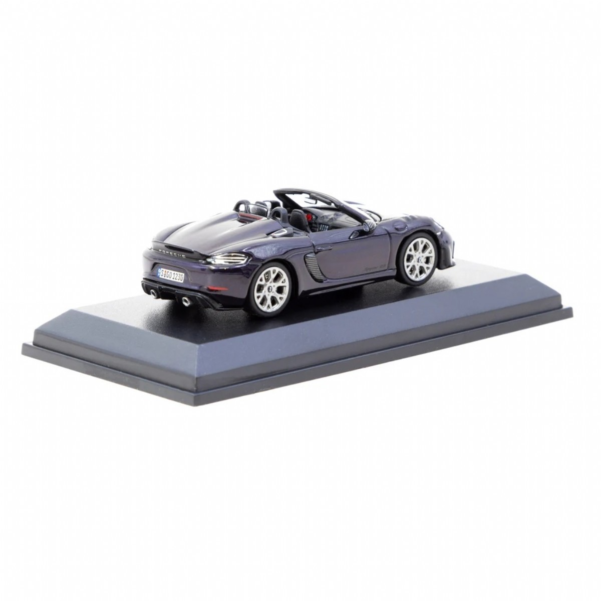 Minichamps X Tarmac Works 1/64 Porsche 718 Spyder RS Viola