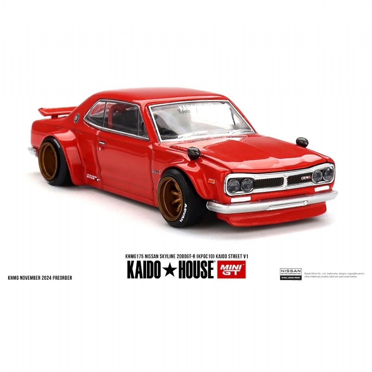 Mini GT 1/64 [KaidoHouse x MiniGT] Nissan Skyline 2000GT-R (KPGC10