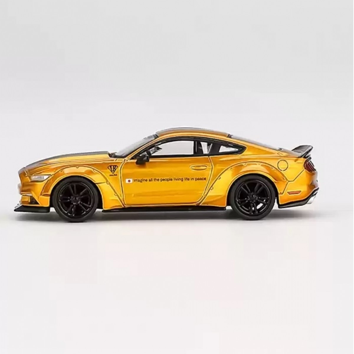 MINI GT: 1/64 LB-WORKS FORD MUSTANG LB Gold MGT00847-BL | 1/64