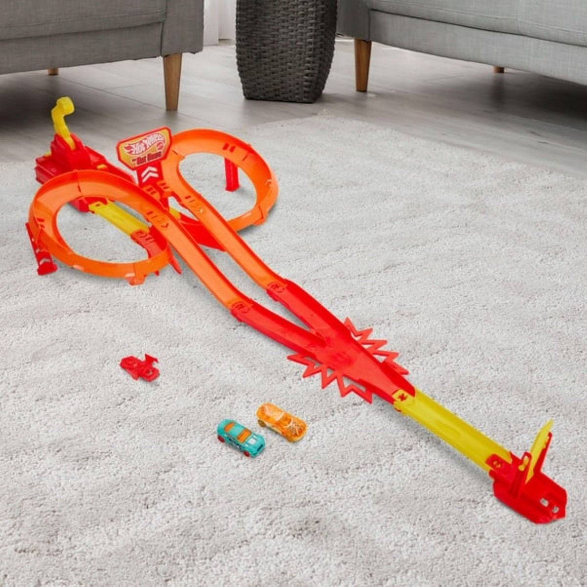 Hot Wheels Ralli Kazası Yarış Pisti Seti JFD11 | Hot Wheels