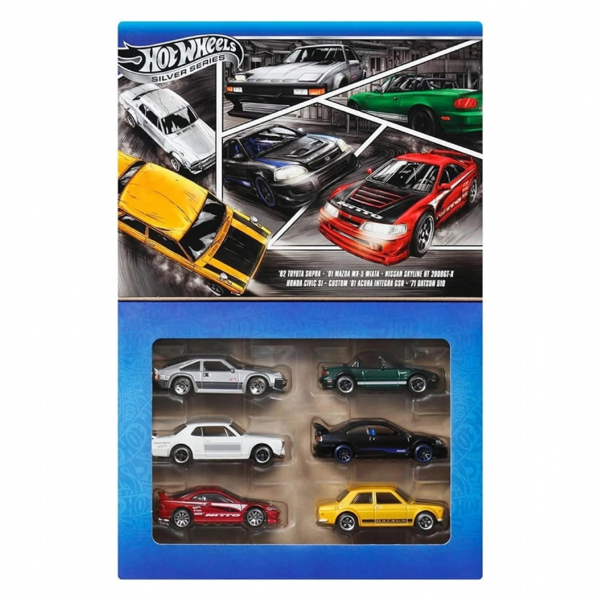 Hot Wheels 1:64 Japon Temalı 6'lı Araba Seti JBY77 | 1/64 | Model