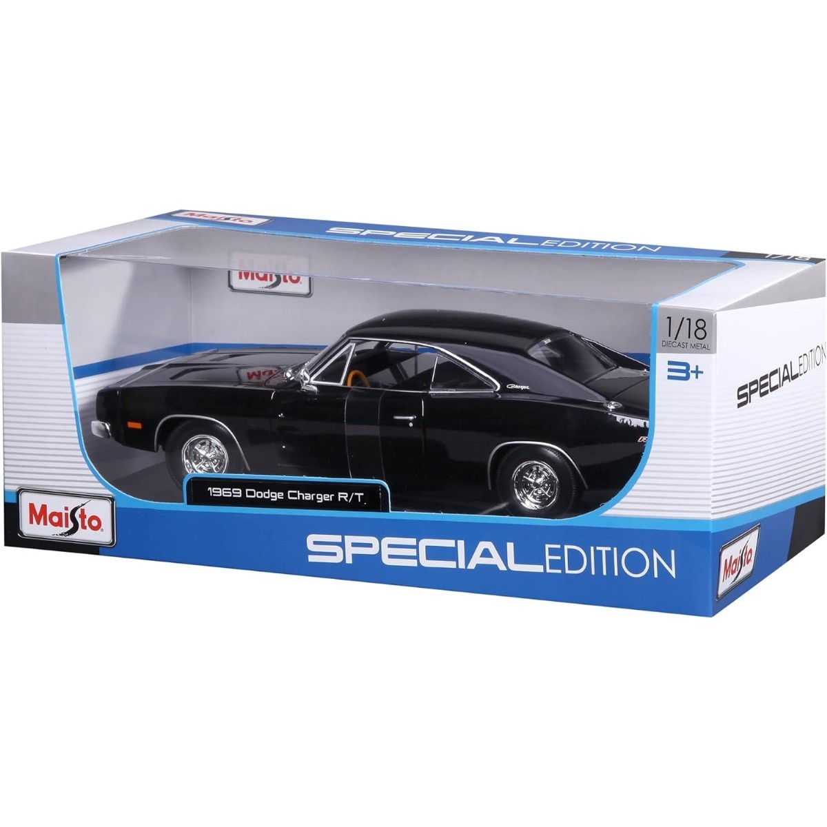 Maisto 1:18 1969 Dodge Charger R/T | 1/18 | Model Araçlar | Toolstoy