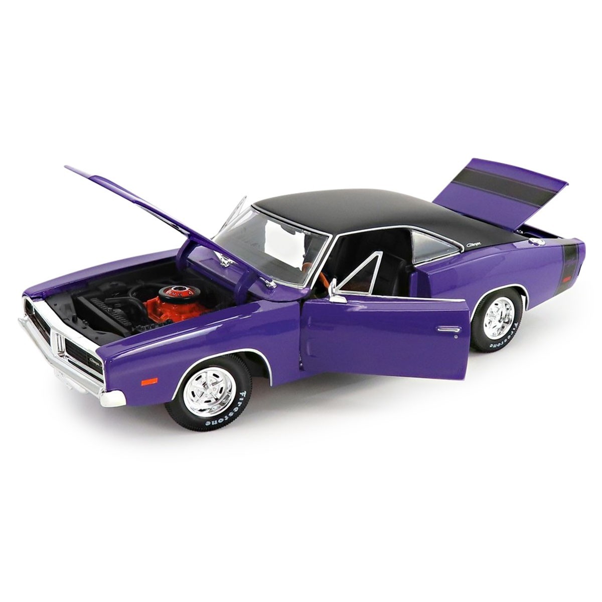 Maisto 1:18 1969 Dodge Charger R/T | 1/18 | Model Araçlar | Toolstoy