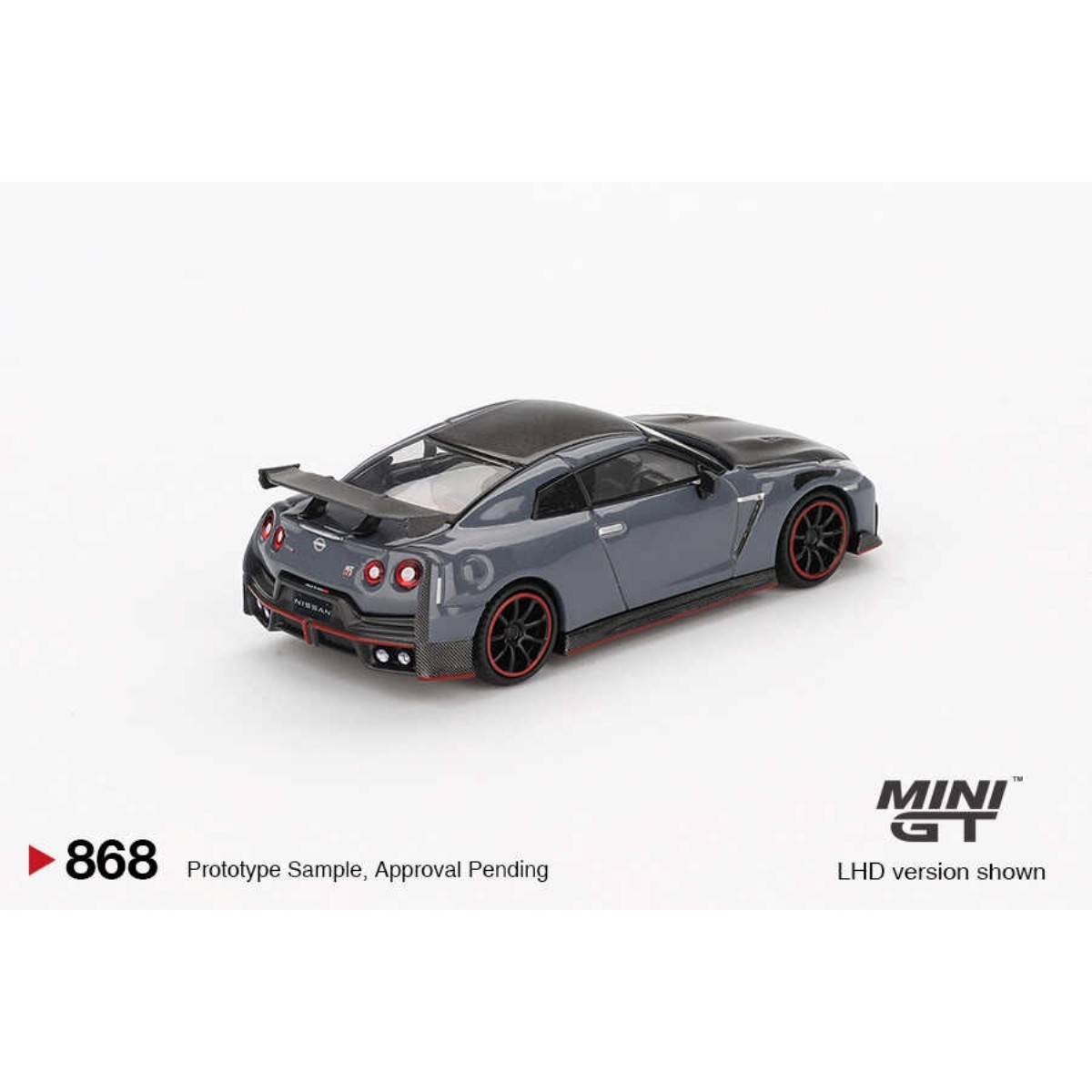 Mini GT 1/64 Nissan GT-R Nismo 2024 NISMO Stealth Gray MGT00868