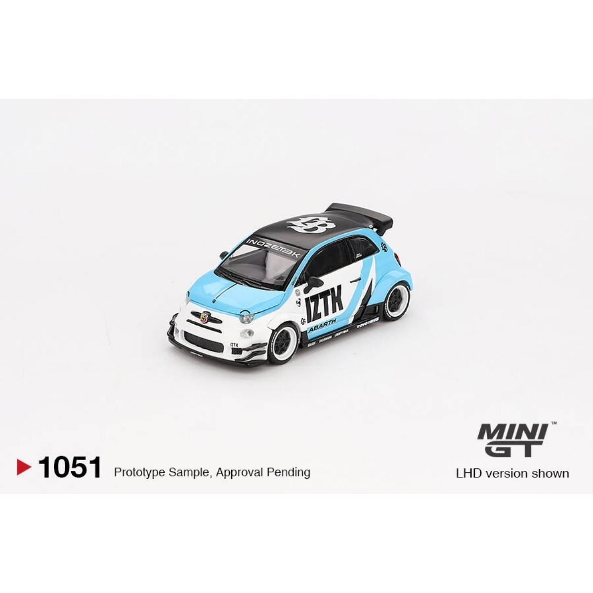 Mini Gt 1/64 Abarth 595 Lb-Works X Abas Works Iztk mgt01051 | 1/64