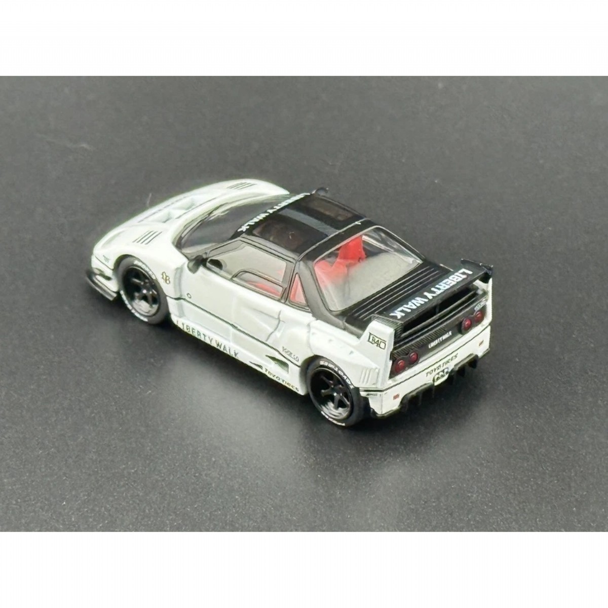Mini GT 1/64 Mazda AZ-1 Liberty Walk LB40 White 2024 MGT00953-BL