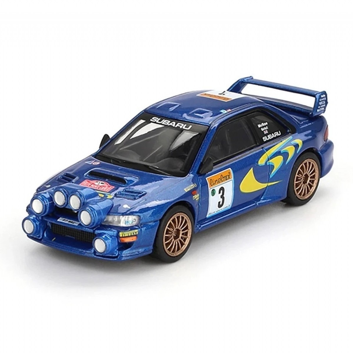Mini GT 1/64 Subaru Impreza WRC98 1998 Rally Monte MGT00975-BL