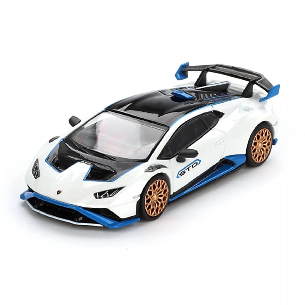 Mini GT 1/64 Lamborghini Huracán STO Bianco Asopo mgt00788-bl