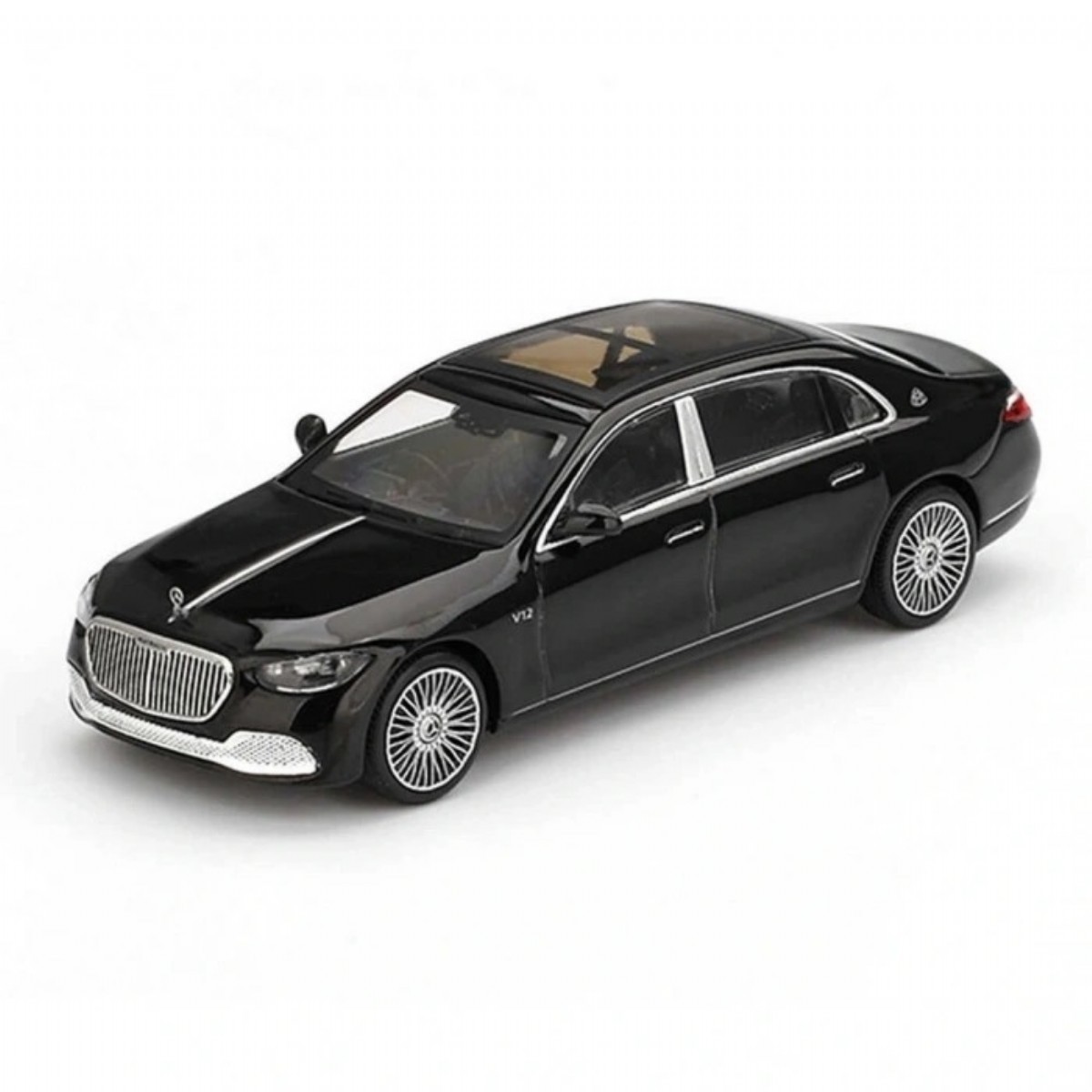 Mini GT 1/64 Mercedes-Maybach S 680 Black mgt00977-bl | Kampanyalı