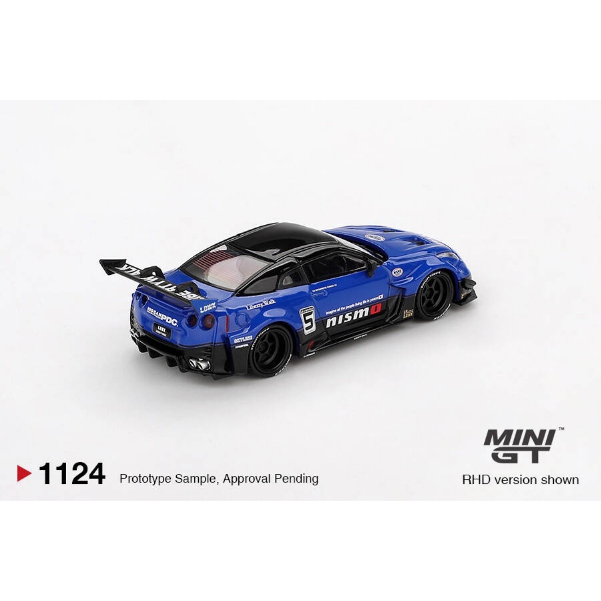 Mini GT 1/6 LB-Silhouette WORKS GT NISSAN 35GT-RR Ver.2 Blue