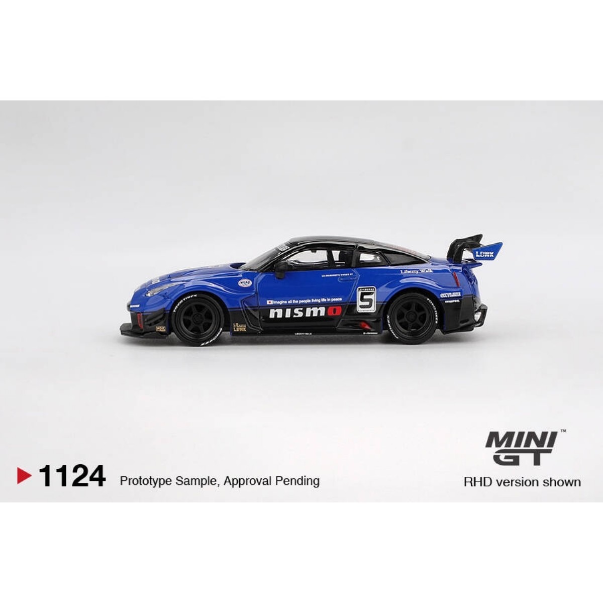 Mini GT 1/6 LB-Silhouette WORKS GT NISSAN 35GT-RR Ver.2 Blue