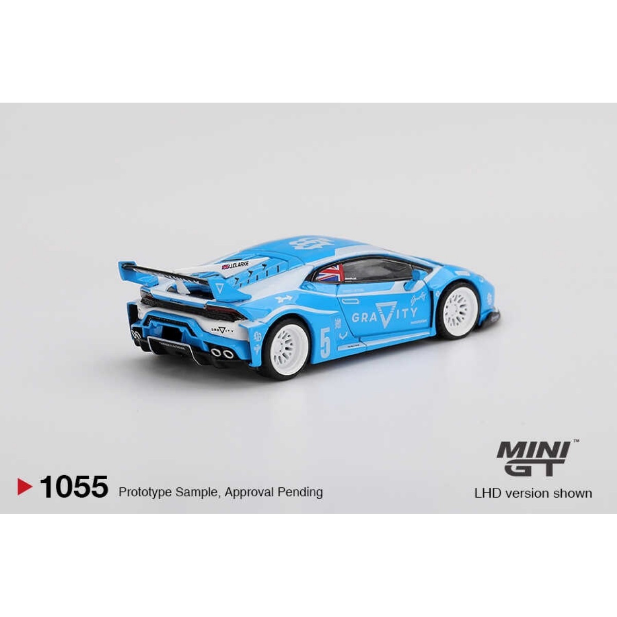 MINI GT LBWK BLOCKCHAIN GRAVITY 2台 Mini GT 1/64 LB-WORKS Lamborghini Huracán GT GRAVITY MGT01055 | 1