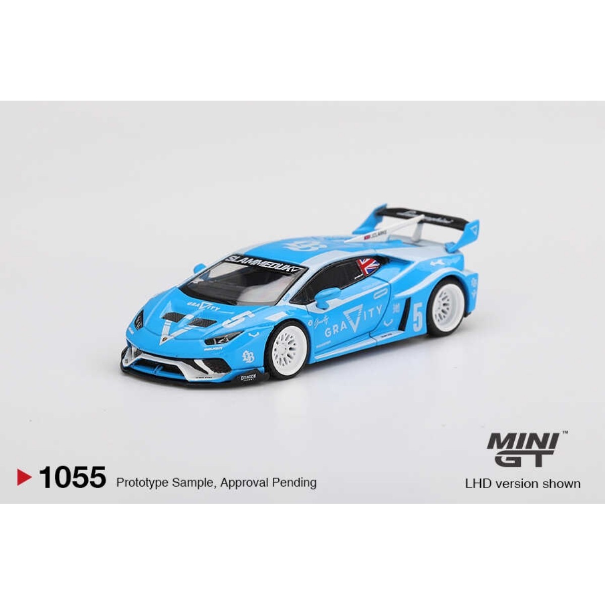Mini GT 1/64 LB-WORKS Lamborghini Huracán GT GRAVITY MGT01055 | 1
