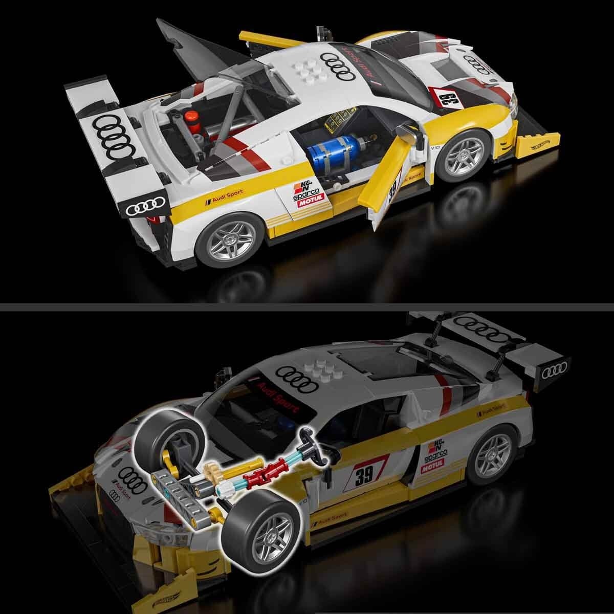 Hot Wheels Elite Serisi 15 Audi R8 LMS Yapım Seti 820 Parça JFT18