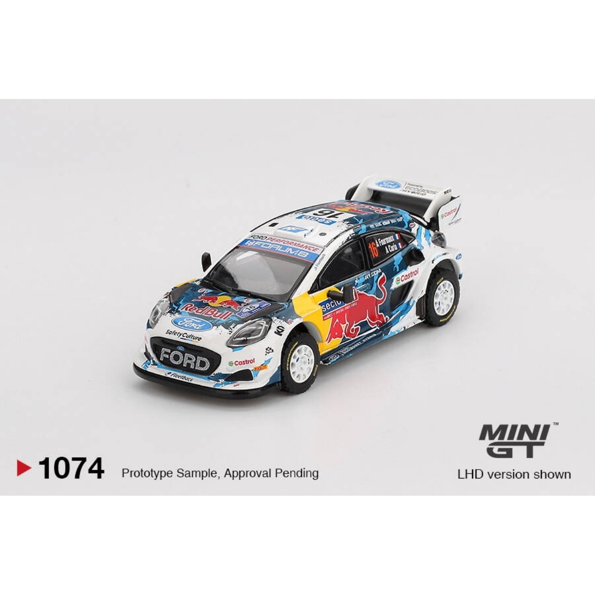 Mini GT 1/64 Ford Puma Rally1 #16 M-Sport Ford WRT 2024 Rally