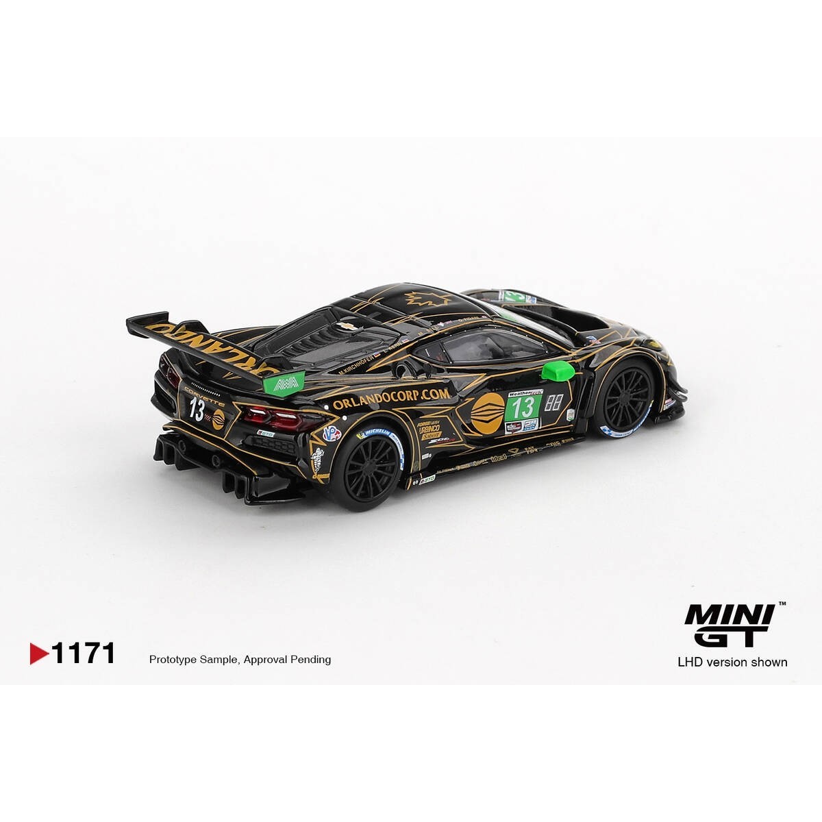 Mini GT 1/64 Chevrolet Corvette Z06 GT3.R #13 AWA 2025 IMSA