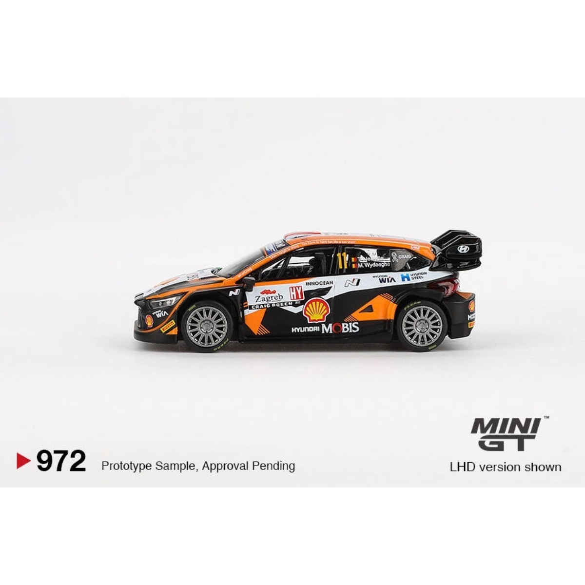 Mini GT 1/64 Hyundai i20 N Rally1 #11 2023 Rally Croatia Power