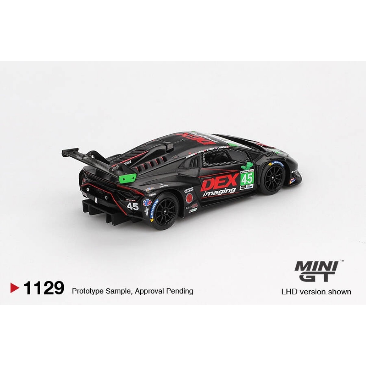 Mini GT 1/64 Lamborghini Huracán GT3 EVO2 No. 45 DEX Imaging 2024