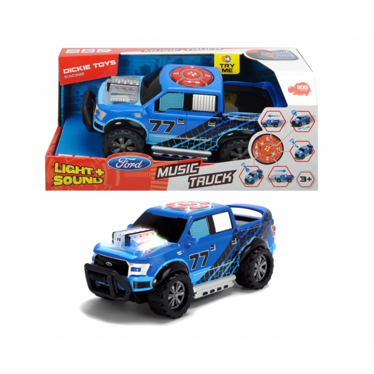Dickie Music Truck 203764004 | Dickie | Araçlar | Toolstoy