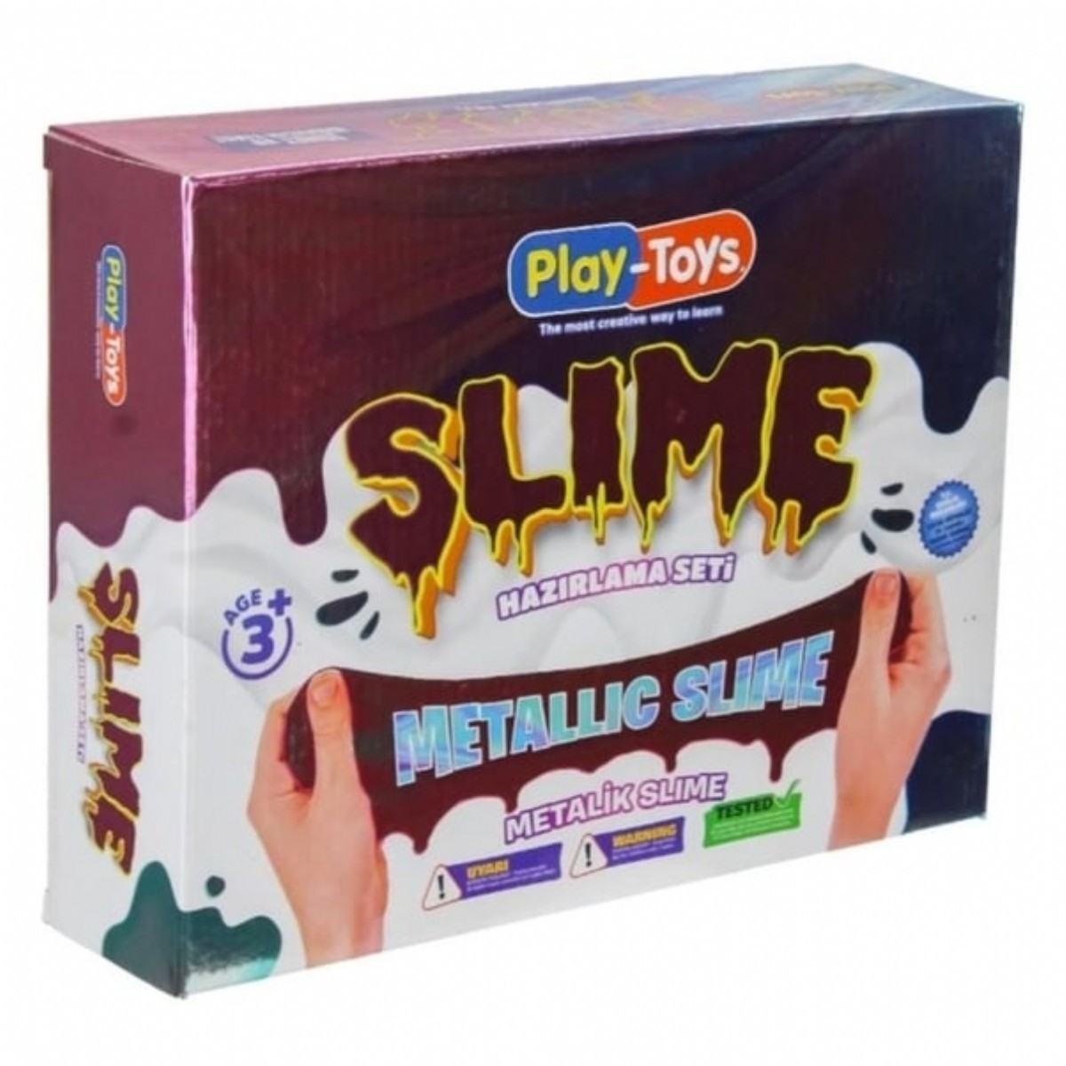 Playtoys Metalik Slime Hazırlama Seti Metallic Slime Eğitici Bilim