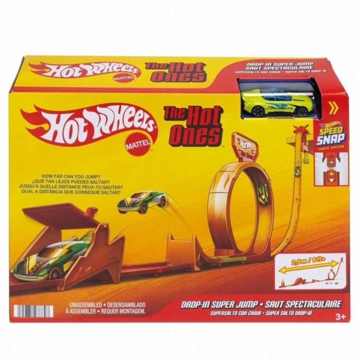 Hot Wheels Dublör Atlama Pisti Yarış Seti Oyuncağı JCX69 | Hot