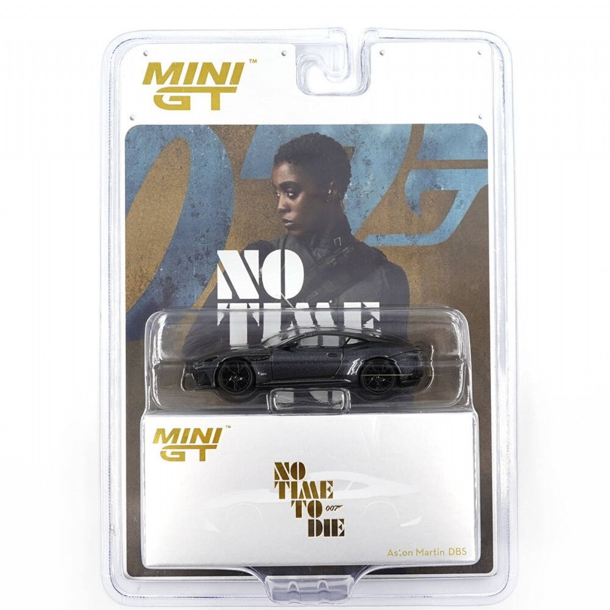 Mini GT 1/64 Aston Martin DBS “No Time To Die” Blister Paket