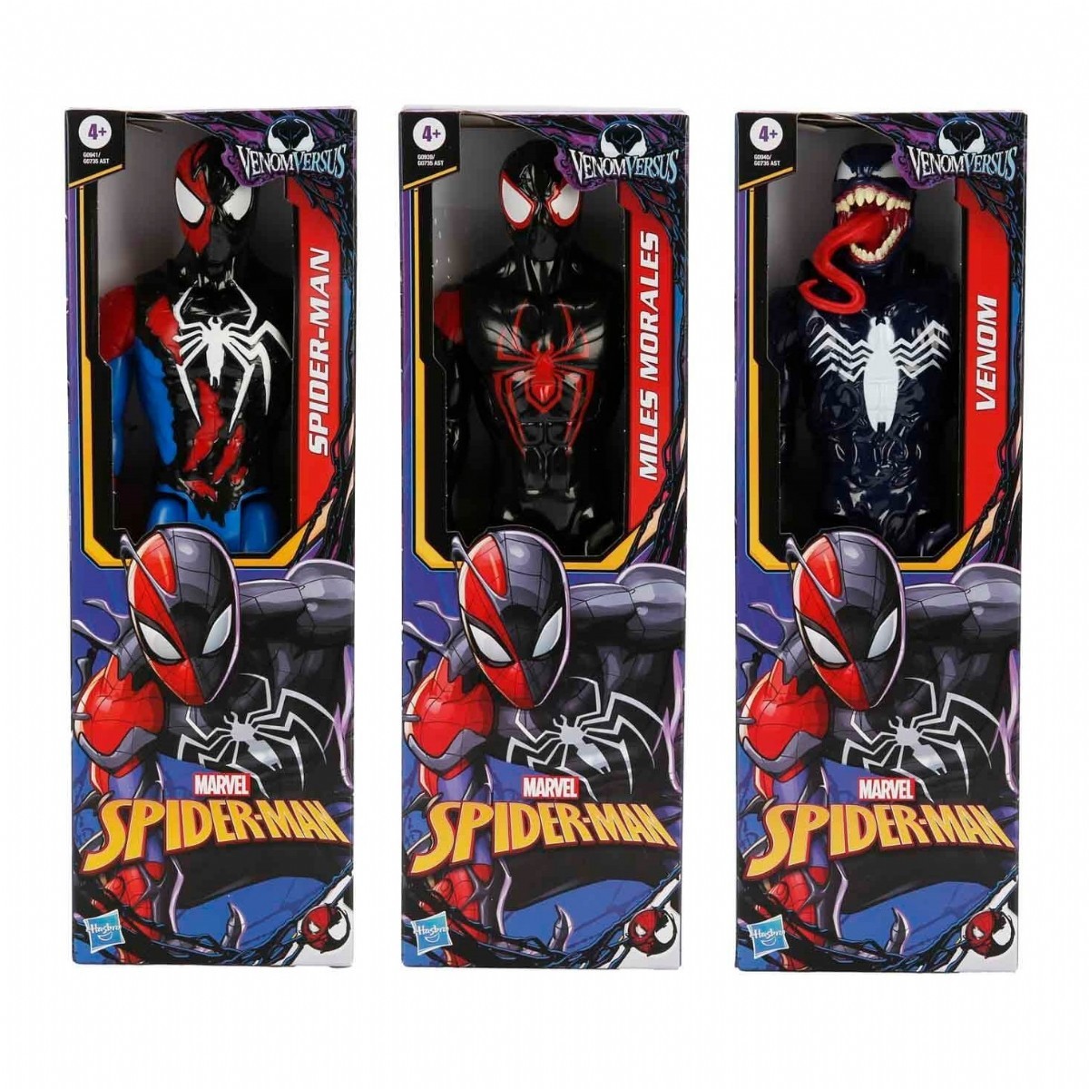 Spider Man Venom Versus Titan Hero Figür Spider Man G0735
