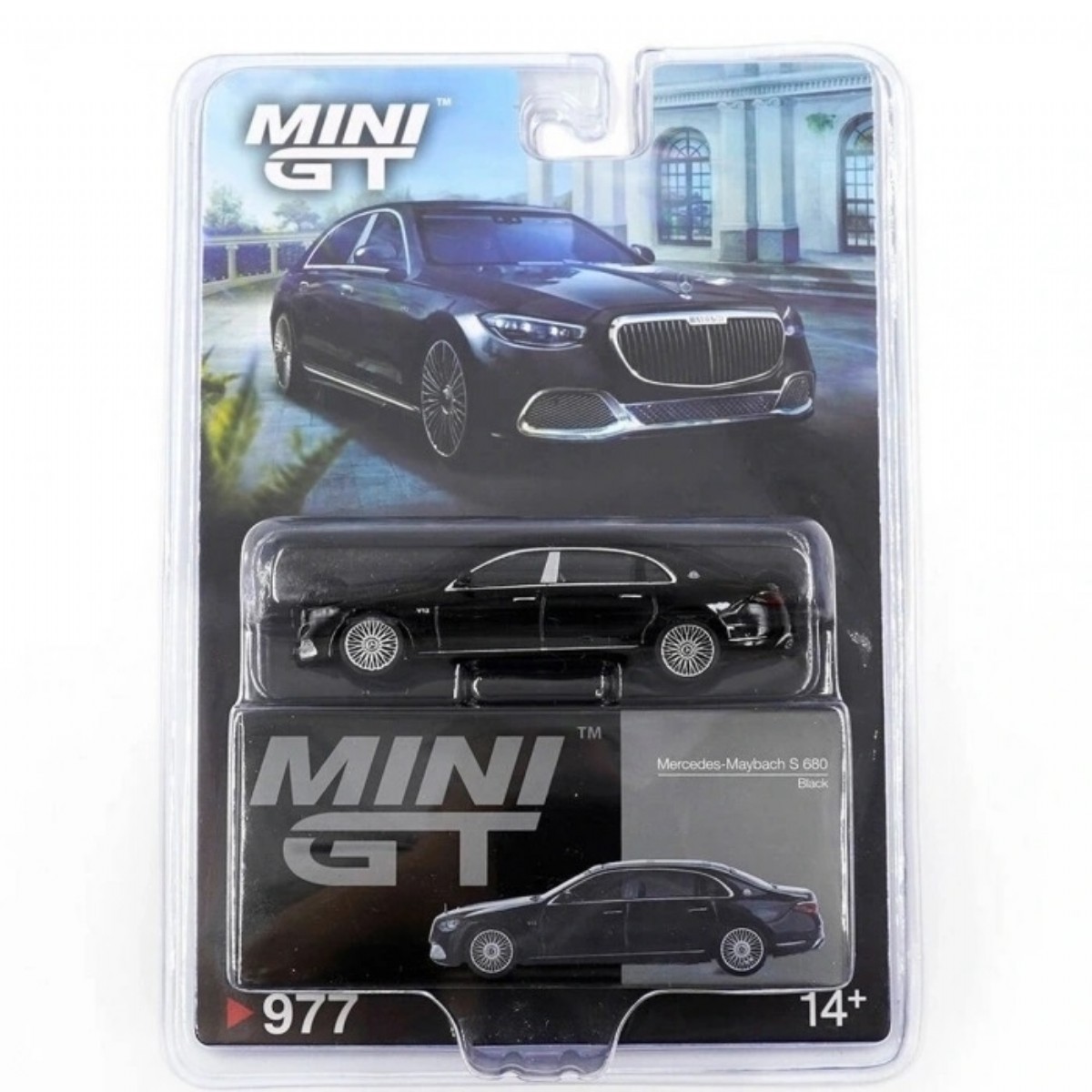 Mini GT 1/64 Mercedes-Maybach S 680 Black mgt00977-bl | Kampanyalı