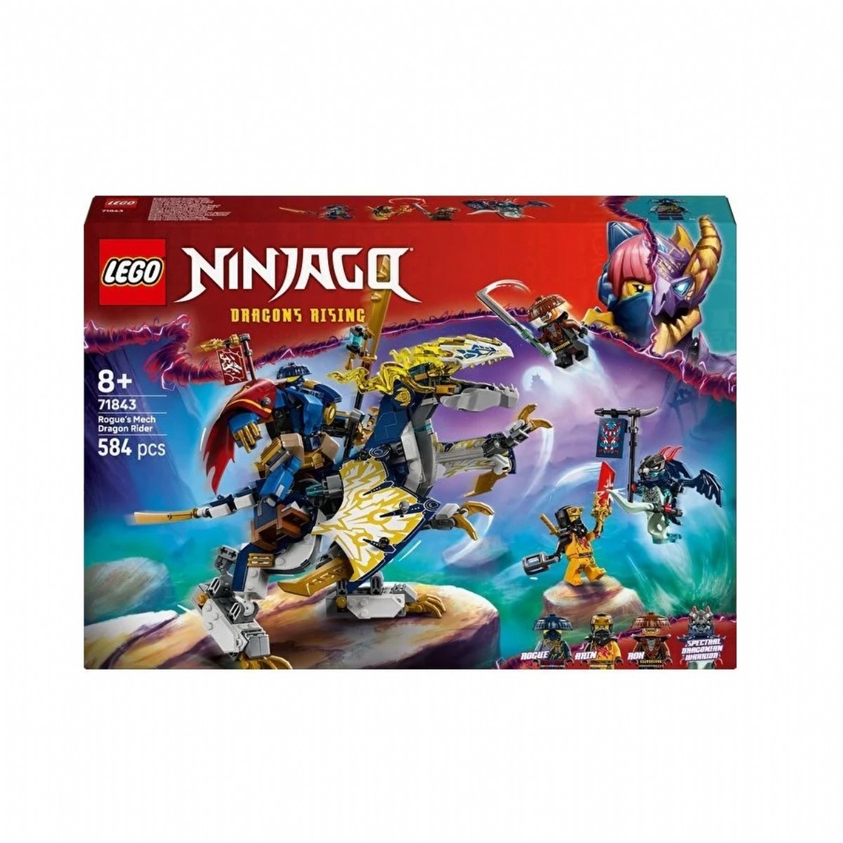 Fernando様の件 Lego Ninjago Rogue'un Robot Ejderha Binicisi Ninja Oyuncağı 71843