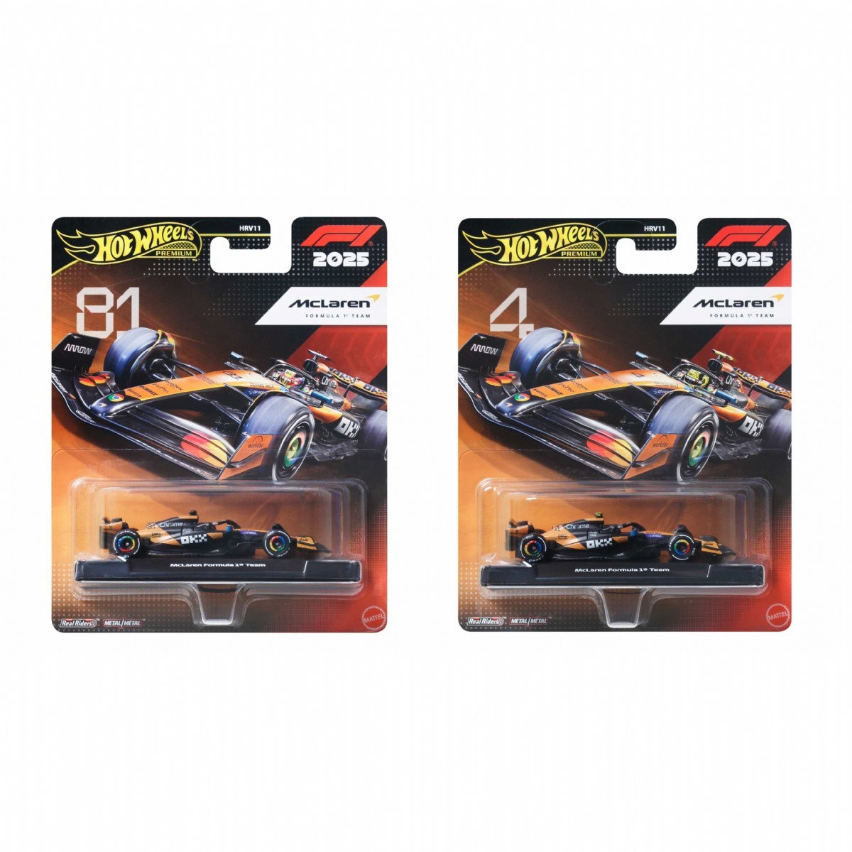 Hot Wheels Premium Formula 1 Yarış Arabası Tekli Paket HRV11 | Hot