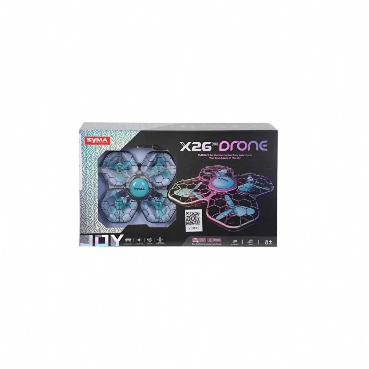 Seher Uzaktan Kumandalı Drone 4 Pervaneli X26 Pro | Uzaktan