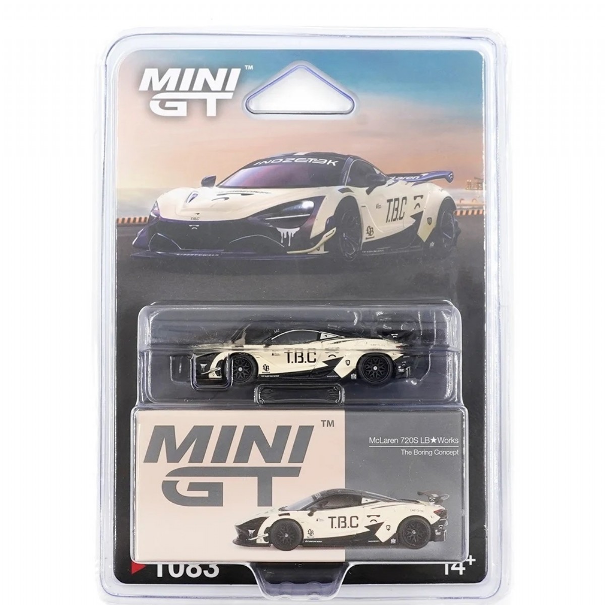 Mini GT 1/64 McLaren 720S LB-Works The Boring Concept - Blister
