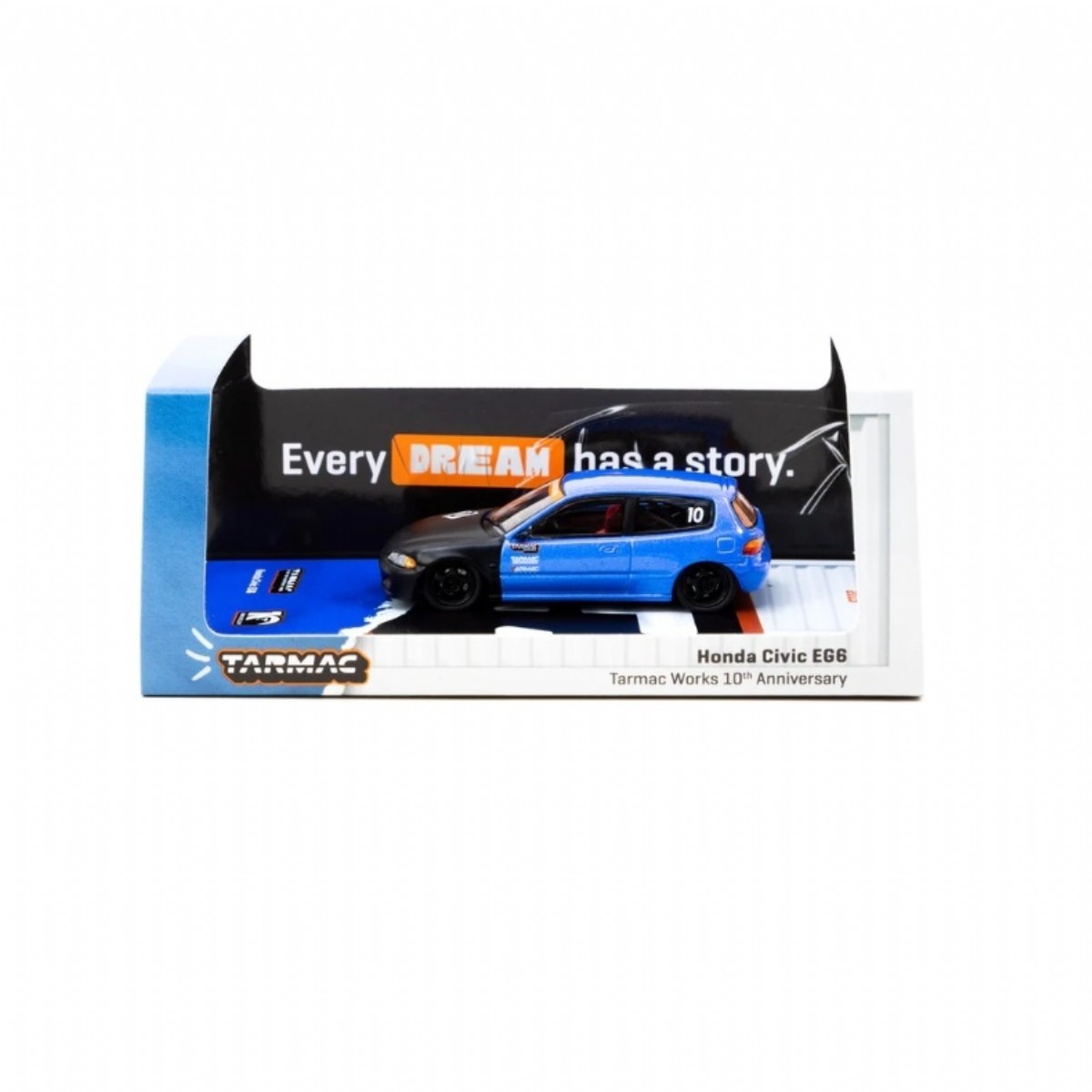 Tarmac Works 1/64 Honda Civic EG6 Tarmac Works 10th Anniversary