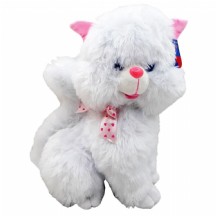 Halley 50 Cm Sesli Oturan Tombul Kedi