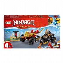 Lego Ninjago Kai ve Ras'ın Araba ve Motosiklet Savaşı 71789