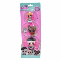 L.O.L. Surprise Tots Bebeği ve Hayvanlar -  Beatnik Babe + Darling Doggie + Lil Kicks ILL987888