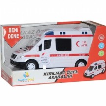 Can Ali Toys Işıklı Sesli Pilli  Ambulans CNL-9999