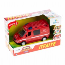 Can Ali Toys Işıklı Sesli Pilli İtfaiye Arabası CNL-9999-3