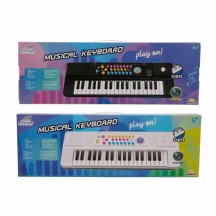 Sunman Mikrofonlu Elektronik Org 37 Tuşlu Siyah & Beyaz S00001946