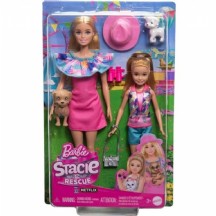 Barbie ve Stacie Kız Kardeşler Ikili Set HRM09