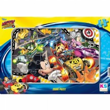 KS Games Mickey Mouse Frame Puzzle 24 Parça MCH 704