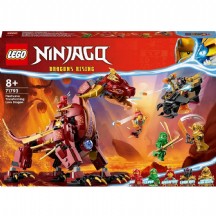 Lego Ninjago Heatwave Dönüşen Lav Ejderhası 71793