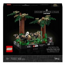 Lego Star Wars Endor Hız Motoru Takibi Dioraması 75353