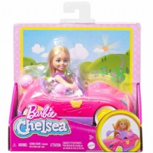 Barbie Chelsea Ayıcık Temalı Arabası HXN05